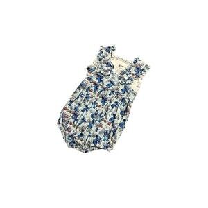 &me Bamboo Stitch Ruffle Bubble 18-24m NWOT